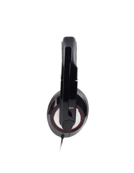 Cuffie Stereo con Microfono 3.5 mm - Nero