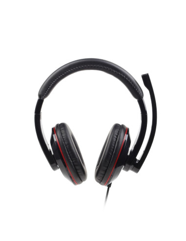 Cuffie Stereo con Microfono 3.5 mm - Nero