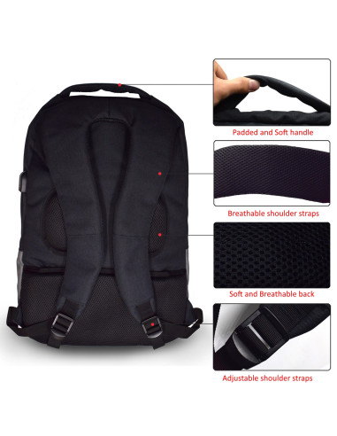 17.3" Zaino per Notebook