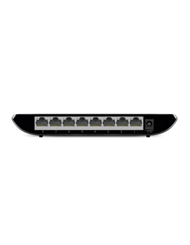 8-Port Gigabit Ethernet (10/100/1000) Black