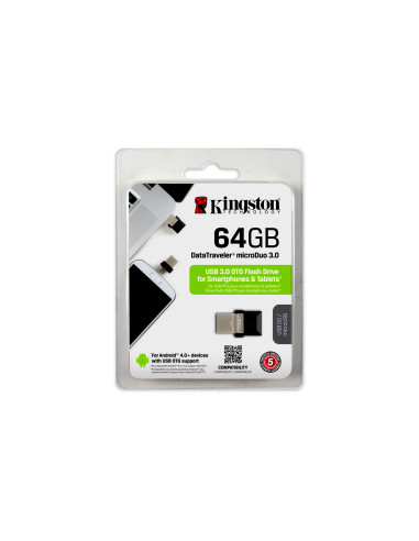 64GB - DataTraveler microDuo OTG retail