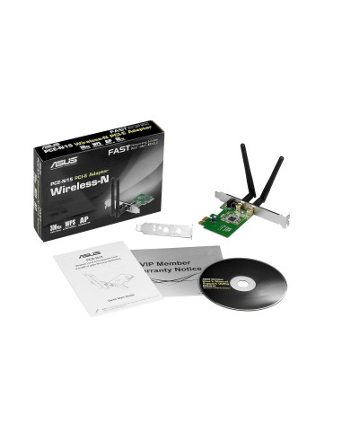 PCI Express, WLAN, Wi-Fi 4 (802.11n), 300 Mbit/s