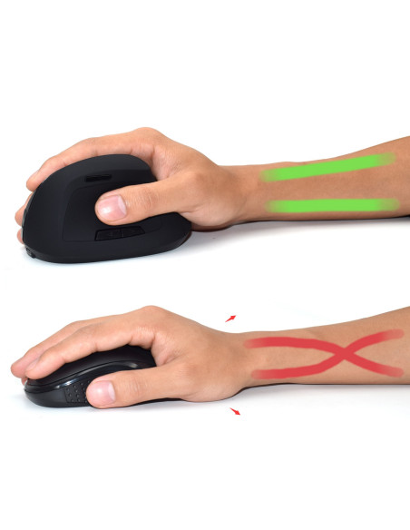 Verticale Ergonomico ricaricabile
