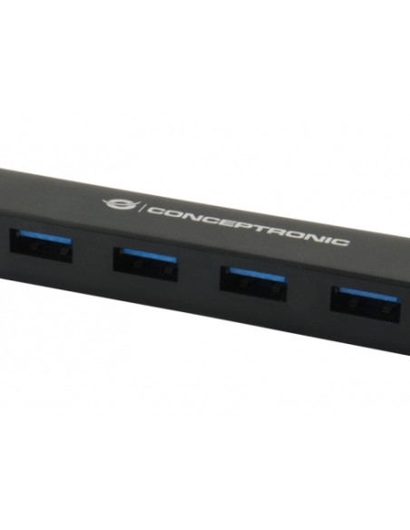 USB3.1 Type-C -- 4x Type-A nero