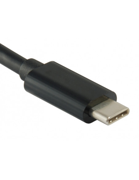 USB3.1 Type-C -- 4x Type-A nero
