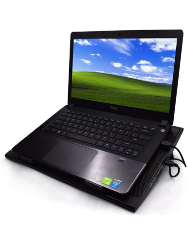 Cooling Pad 2 ventole e Hub USB supporto di raffreddamento Portatili