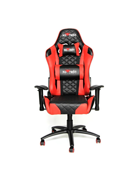 Red Fighter C1, Rosso/Nero, braccioli removibili