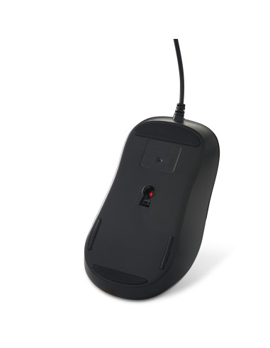 Mouse USB optical, black, silenzioso
