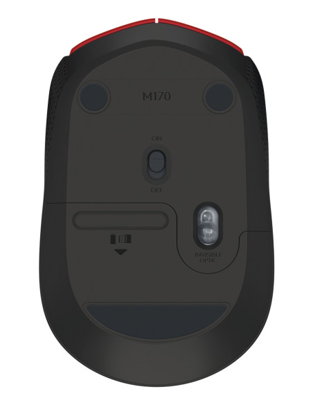 Mouse Logitech M171 wireless Rosso