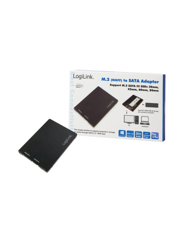 M.2 SSD to 2,5” SATA Adapter
