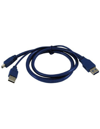 LC-25U3-XL, SATA3-USB 3.0, (80x126x18)mm, Blu