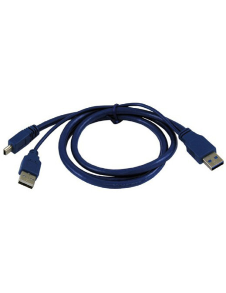LC-25U3-XL, SATA3-USB 3.0, (80x126x18)mm, Blu