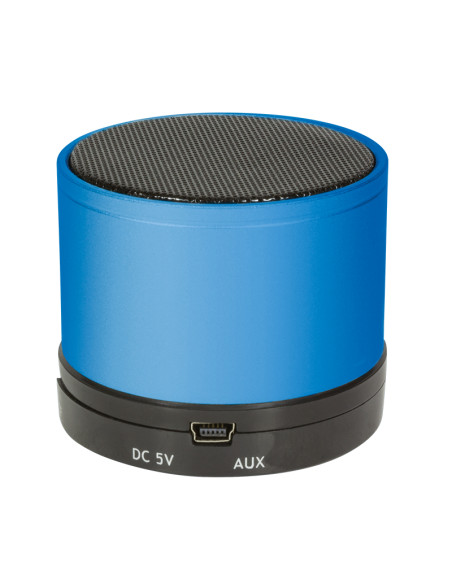 Bluetooth speaker con MP3 player e microfono, blue