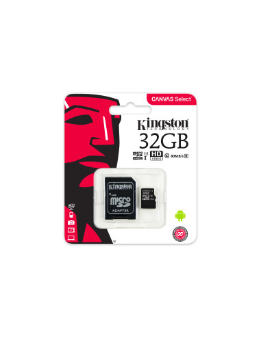32GB - Canvas Select MicroSD UHS-I Classe 10