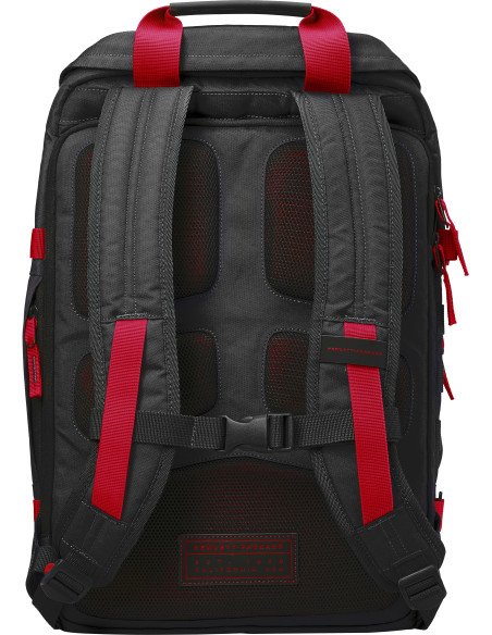 15.6" Zaino per laptop, Odyssey Sport Backpack, black and red
