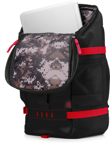 15.6" Zaino per laptop, Odyssey Sport Backpack, black and red