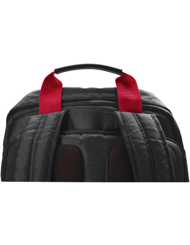 15.6" Zaino per laptop, Odyssey Sport Backpack, black and red