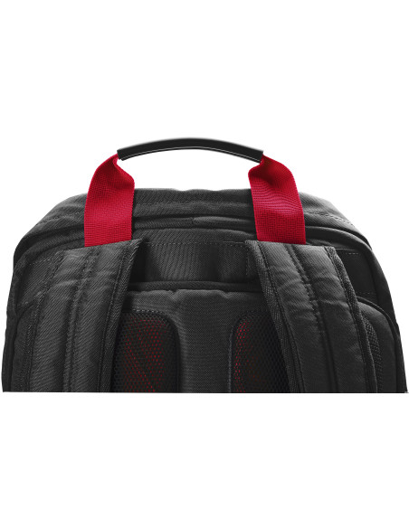 15.6" Zaino per laptop, Odyssey Sport Backpack, black and red