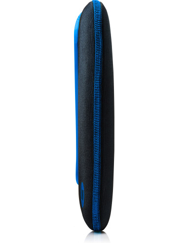 15.6" Sleeve per laptop Reversible, blue/black, double sided