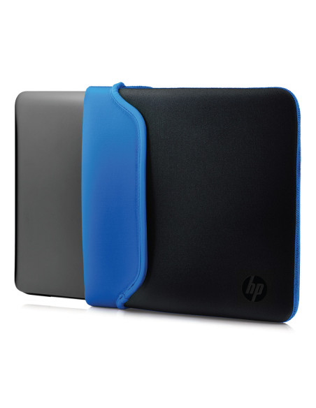 15.6" Sleeve per laptop Reversible, blue/black, double sided