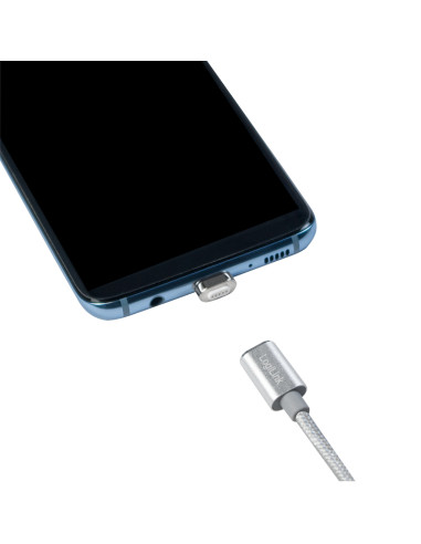 1,00 mt USB A - USB-C con magnetic adapter