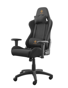 Gaming chair, tessuto, black/orange