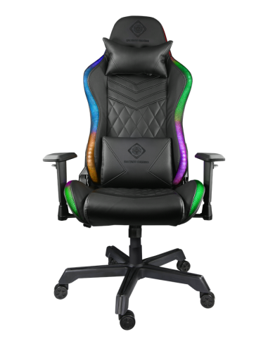 Gaming Chair, eco-pelle, RGB con telecomando