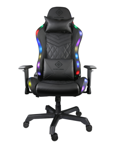 Gaming Chair, eco-pelle, RGB con telecomando