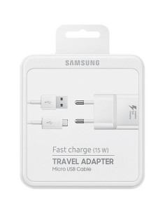 10W Caricatore Fast Charge 2A + Cavo Micro USB White