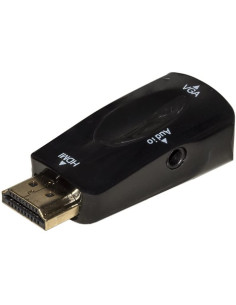0,15 mt HDMI m - VGA f con audio 3,5mm