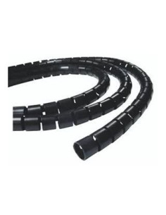 10,00 mt Spiral cable wrap, 15-60mm, black, (8mm diam.)