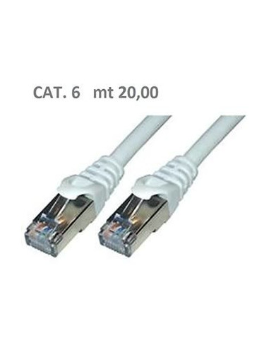 20,00 mt Cavo Cat6 UTP Blu