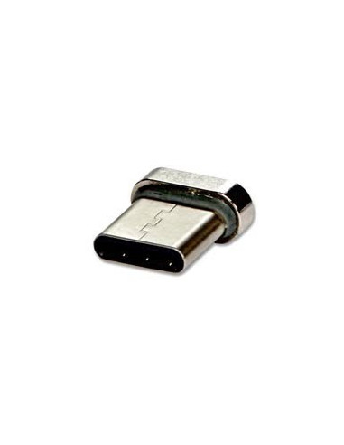 USB (2.0) Adapter - USB C (3.1), silver, reduction for magnetic cable