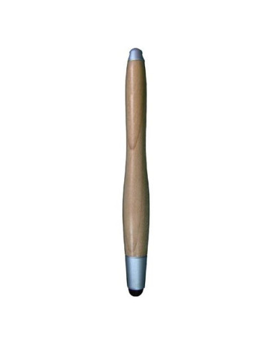 Touch pen, capacitive, wood, light brown