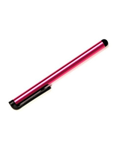 Touch pen, capacitive, metal, dark pink, for iPad and tablet