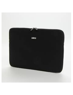 15.6", Case for laptop, Madrid, black, neoprene