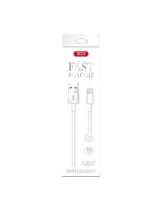 1,00mt NB47 MicroUSB Fast Charge Bianco 2,4A