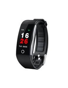 SmartWristband SW01, Android / iOS, Bluetooth, black