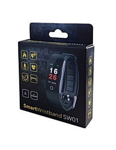 SmartWristband SW01, Android / iOS, Bluetooth, black 2