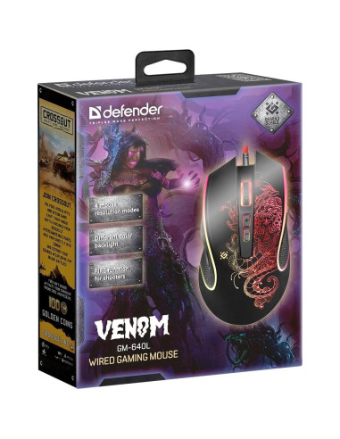 Venom GM-640L 3200dpi 8tasti+scroll