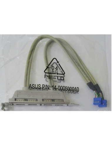 USB CABLE 4PORT,. W/BRACK.