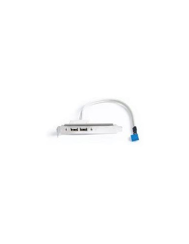 USB 2-port adapter for PC back panel