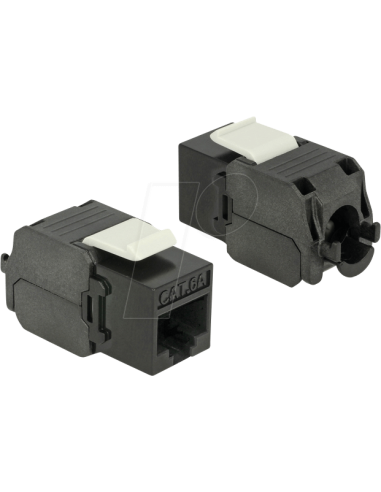 Connettore femmina Keystone RJ45/ LSA, Cat6a, 23 - 26 AWG