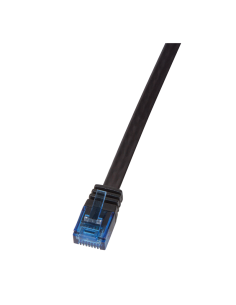 3,00 mt - Flat Cat.6A U/UTP black