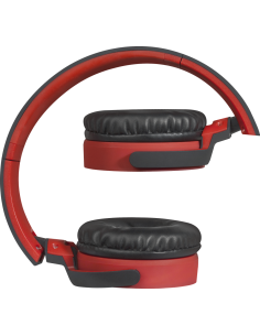 FREEMOTION B530, CUFFIE BLUETOOTH 4.2, NERO/ROSSO 2