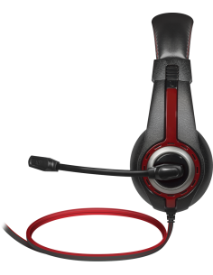 Warhead G-185, microphone, black and red, (2x3.5)mm jack 2