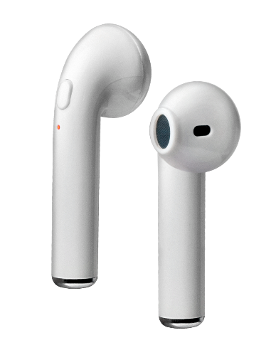 TWINS 630, AURICOLARI BLUETOOTH 5.0, BIANCO
