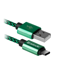 1,00 mt USB - USB-C, VERDE