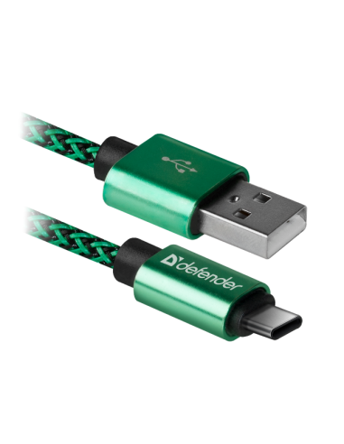 1,00 mt USB - USB-C, VERDE