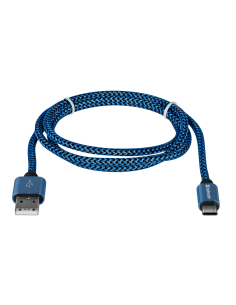 1,00 mt USB - USB-C, BLUE 2